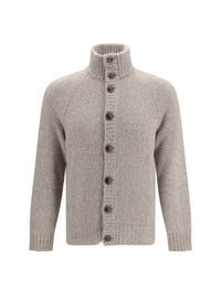 BRUNELLO CUCINELLI Brunello Cucinelli Men Wool, Silk And Cashmere Cardigan