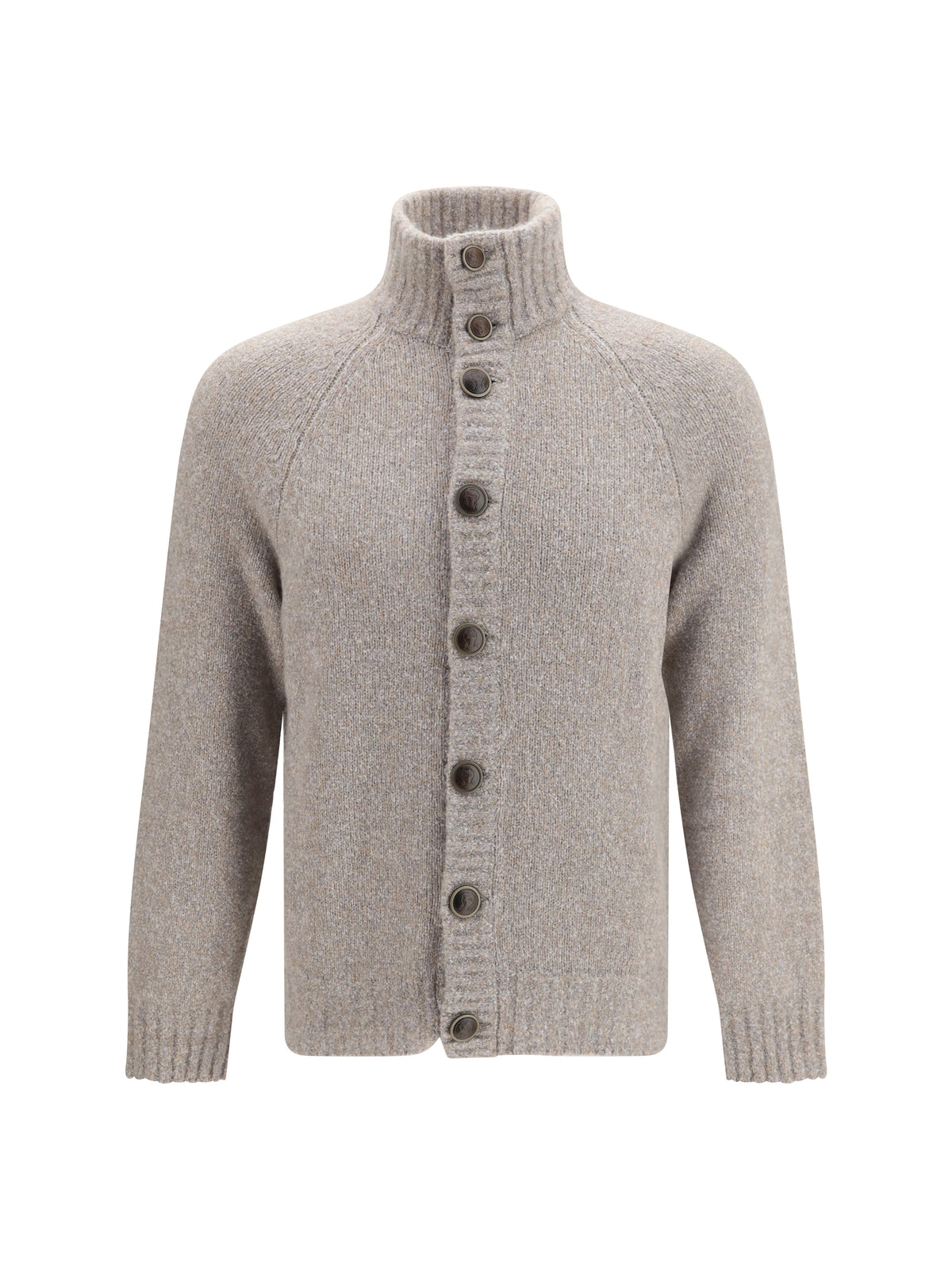 BRUNELLO CUCINELLI Brunello Cucinelli Men Wool, Silk And Cashmere Cardigan