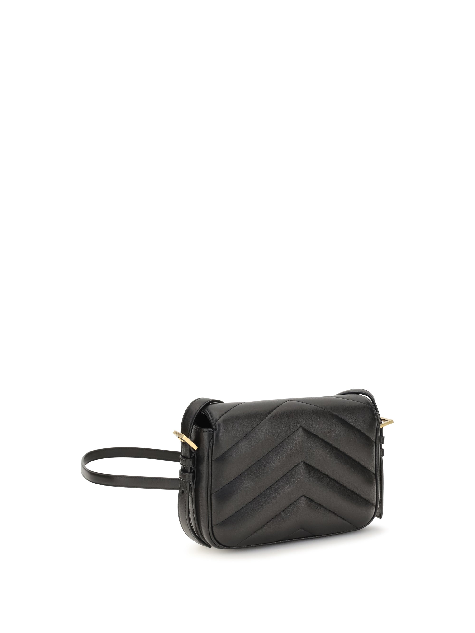 SAINT LAURENT Saint Laurent Women Loulou Cassandre Toy Lambskin Shoulder Bag