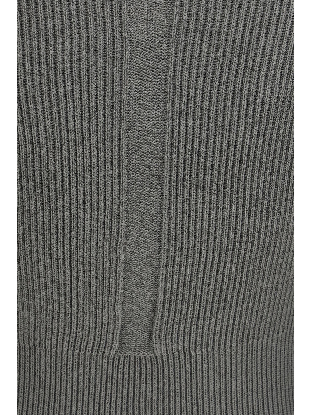 RICK OWENS Rick Owens Women Euca Virgin Wool Sweater With V Neck