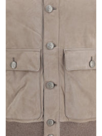 BRUNELLO CUCINELLI Brunello Cucinelli Men Suede Jacket
