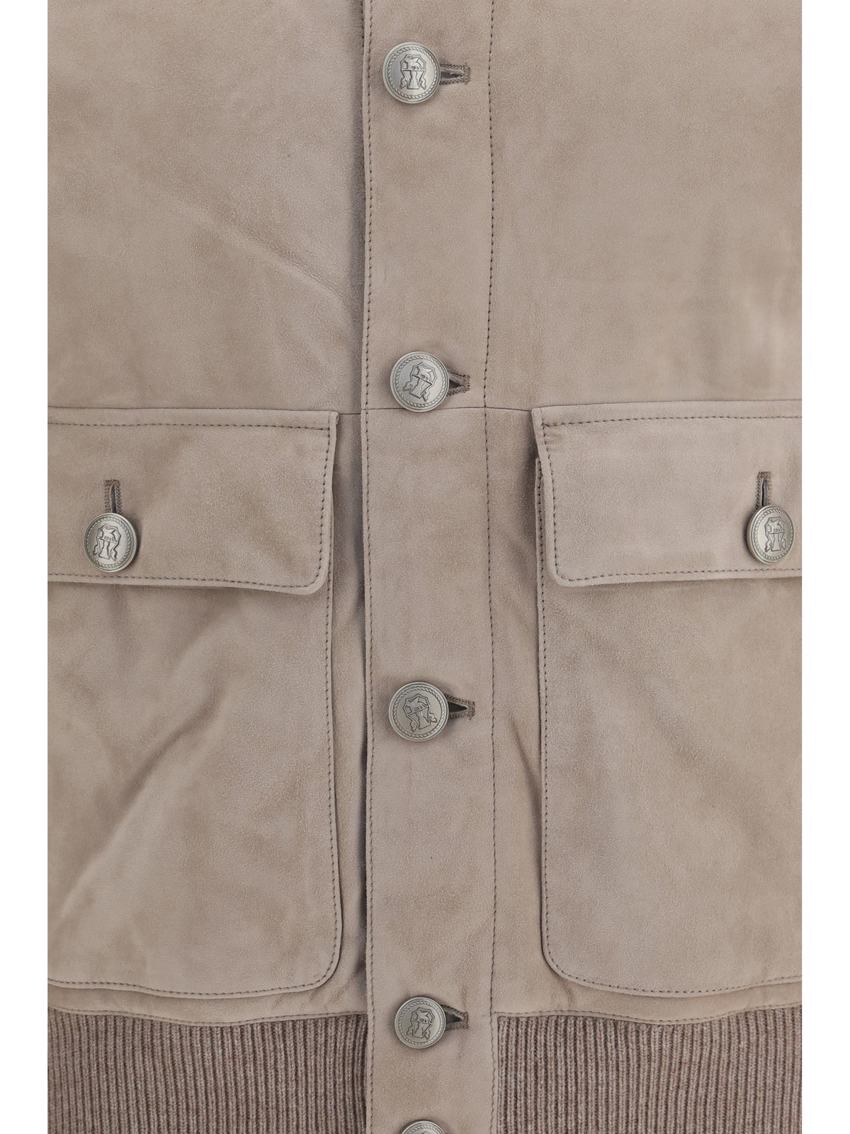 BRUNELLO CUCINELLI Brunello Cucinelli Men Suede Jacket