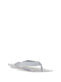 Alaïa Women Satin Flip-Flop Sandals