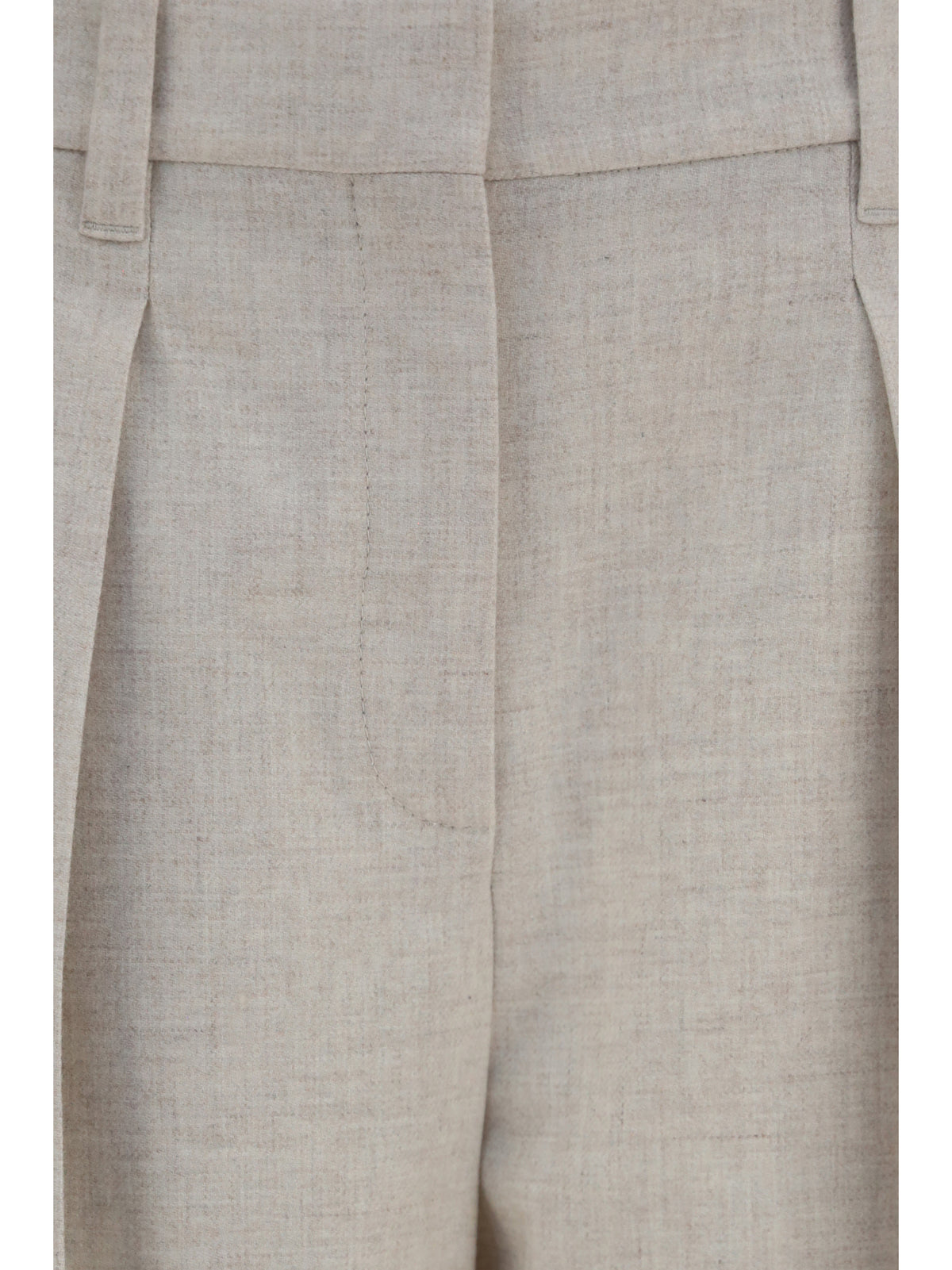 BRUNELLO CUCINELLI Brunello Cucinelli Women Wool And Cashmere Tailored Pants