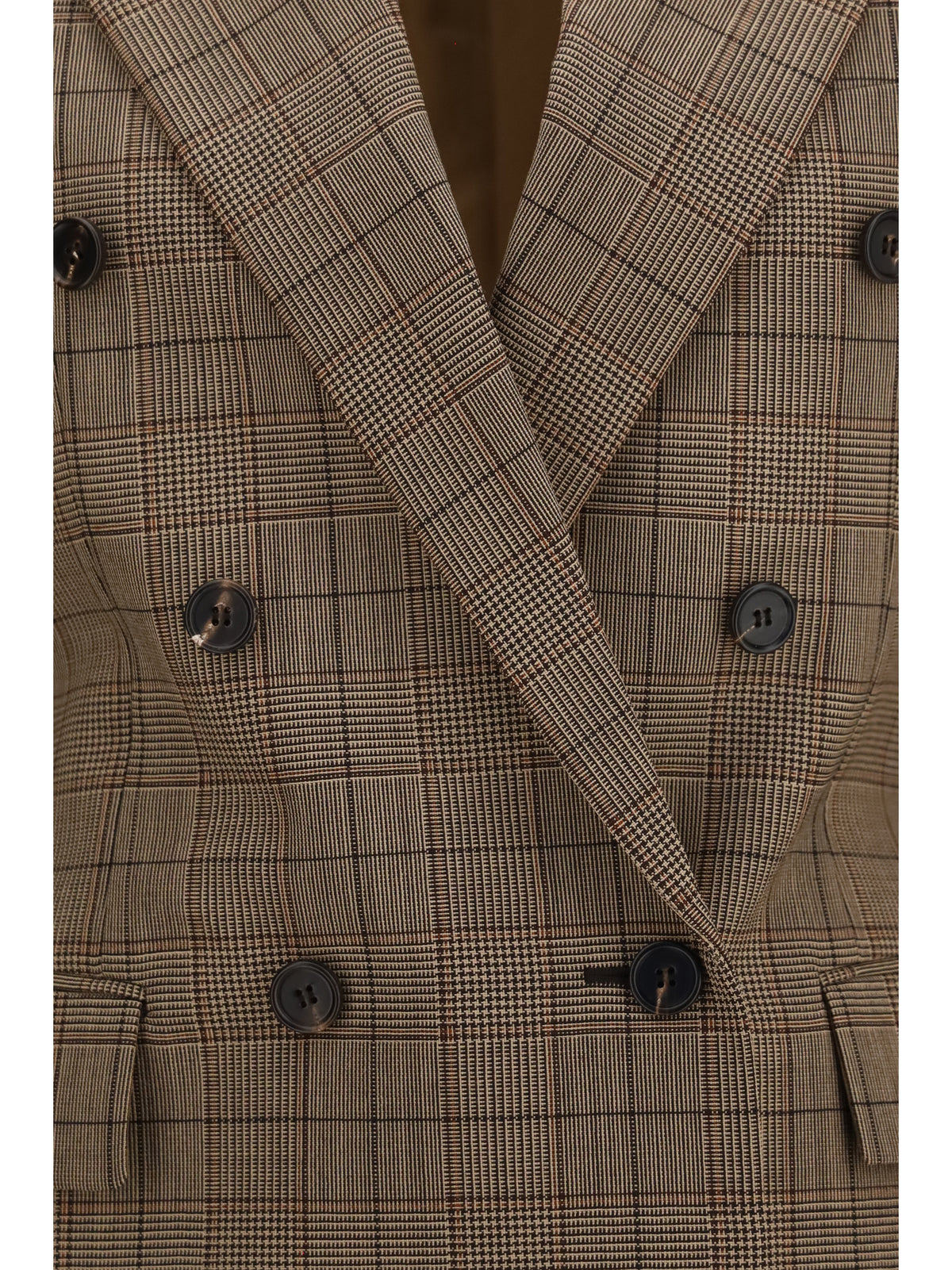 CHLOÉ Chloé Women Checked Double-Breasted Blazer