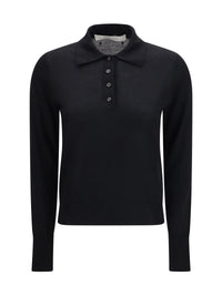 GOLDEN GOOSE Golden Goose Women Long Sleeve Merino Wool Polo