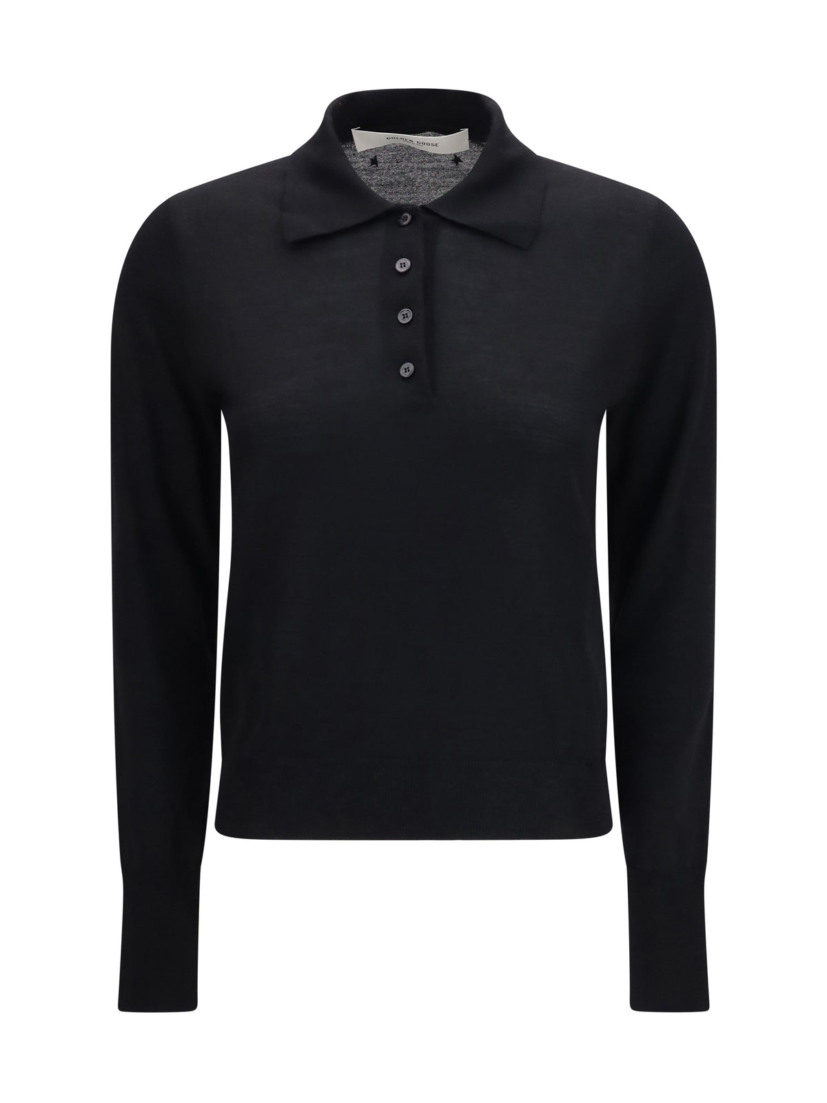 GOLDEN GOOSE Golden Goose Women Long Sleeve Merino Wool Polo