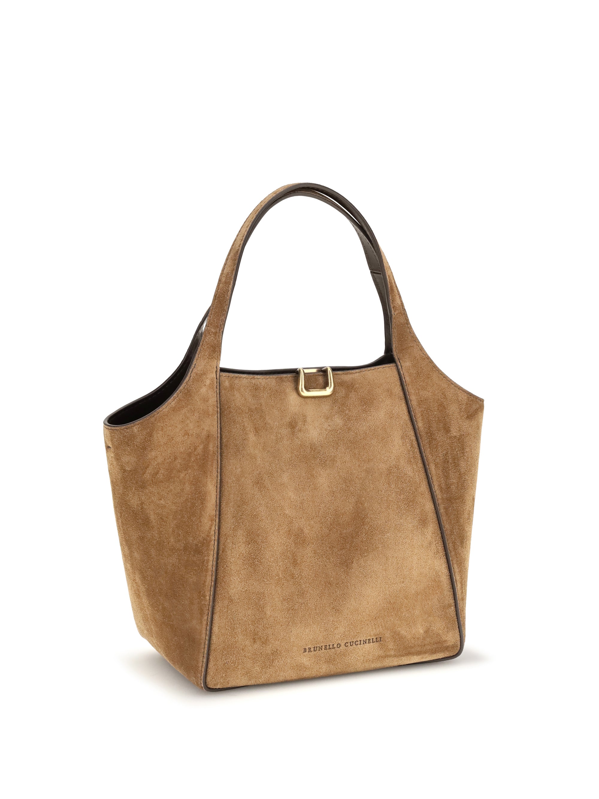 BRUNELLO CUCINELLI Brunello Cucinelli Women Small Sartorial Suede Bucket Bag