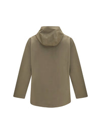 FENDI Fendi Men Mackintosh Fabric Hooded Jacket