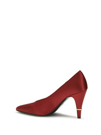 Versace Women Gianni Satin Pumps