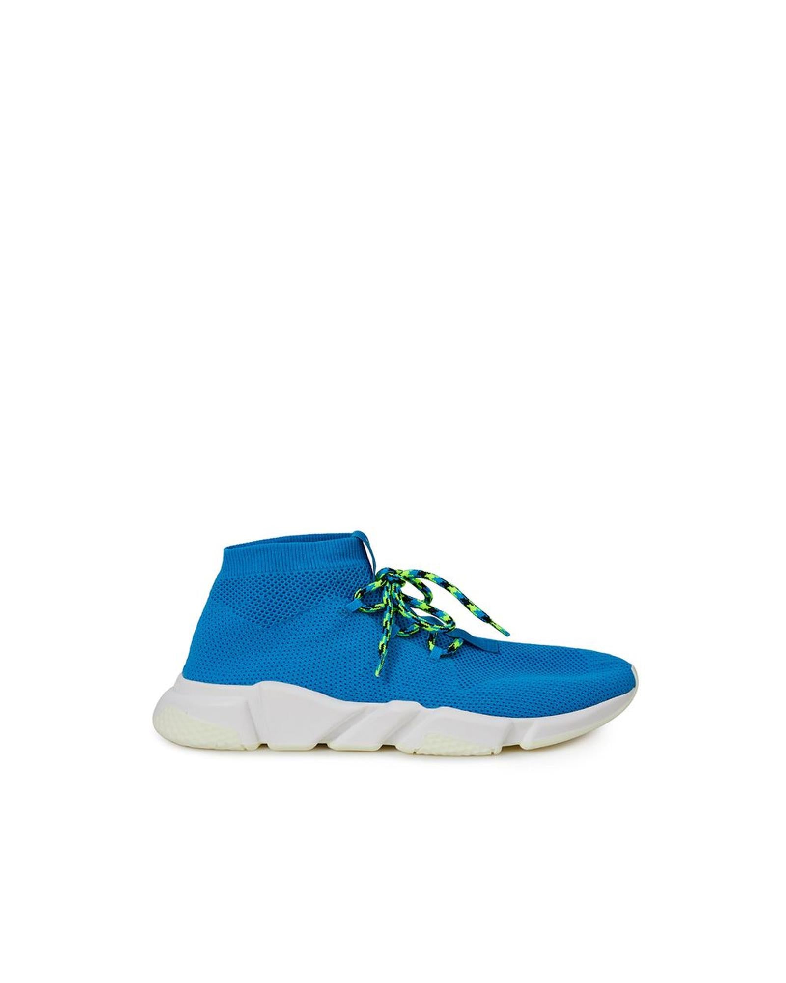 Balenciaga Speed 20 Knit Sneaker Blue 9 Blue