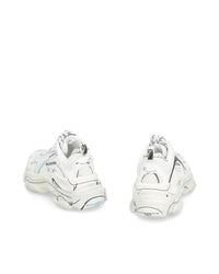 Balenciaga Triple S Sneakers Graphic Print Men White