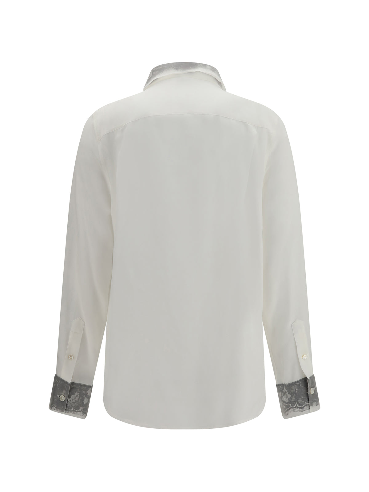 Alexander Mcqueen Women Floral Lace Detail Shirt