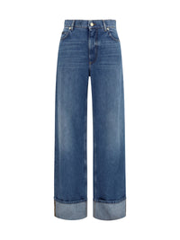 DOLCE & GABBANA Dolce & Gabbana Women Straight-Leg Five-Pocket Jeans