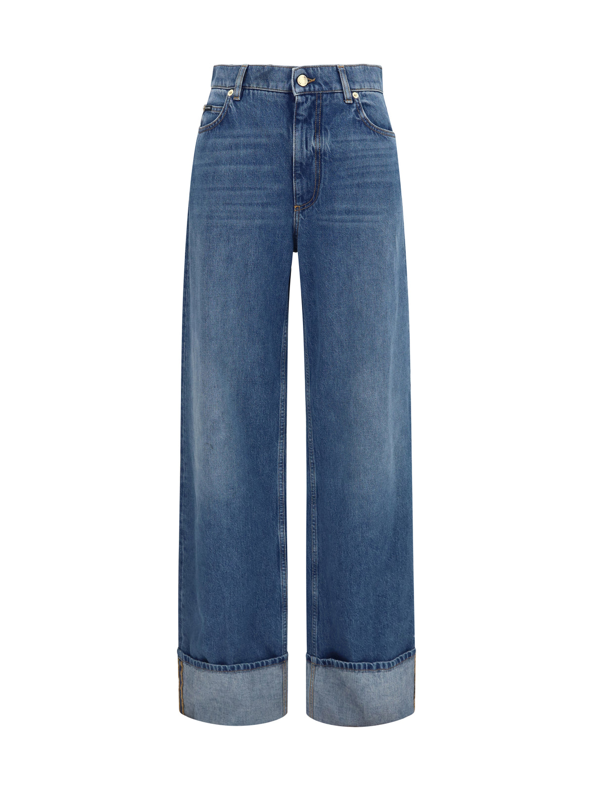 DOLCE & GABBANA Dolce & Gabbana Women Straight-Leg Five-Pocket Jeans