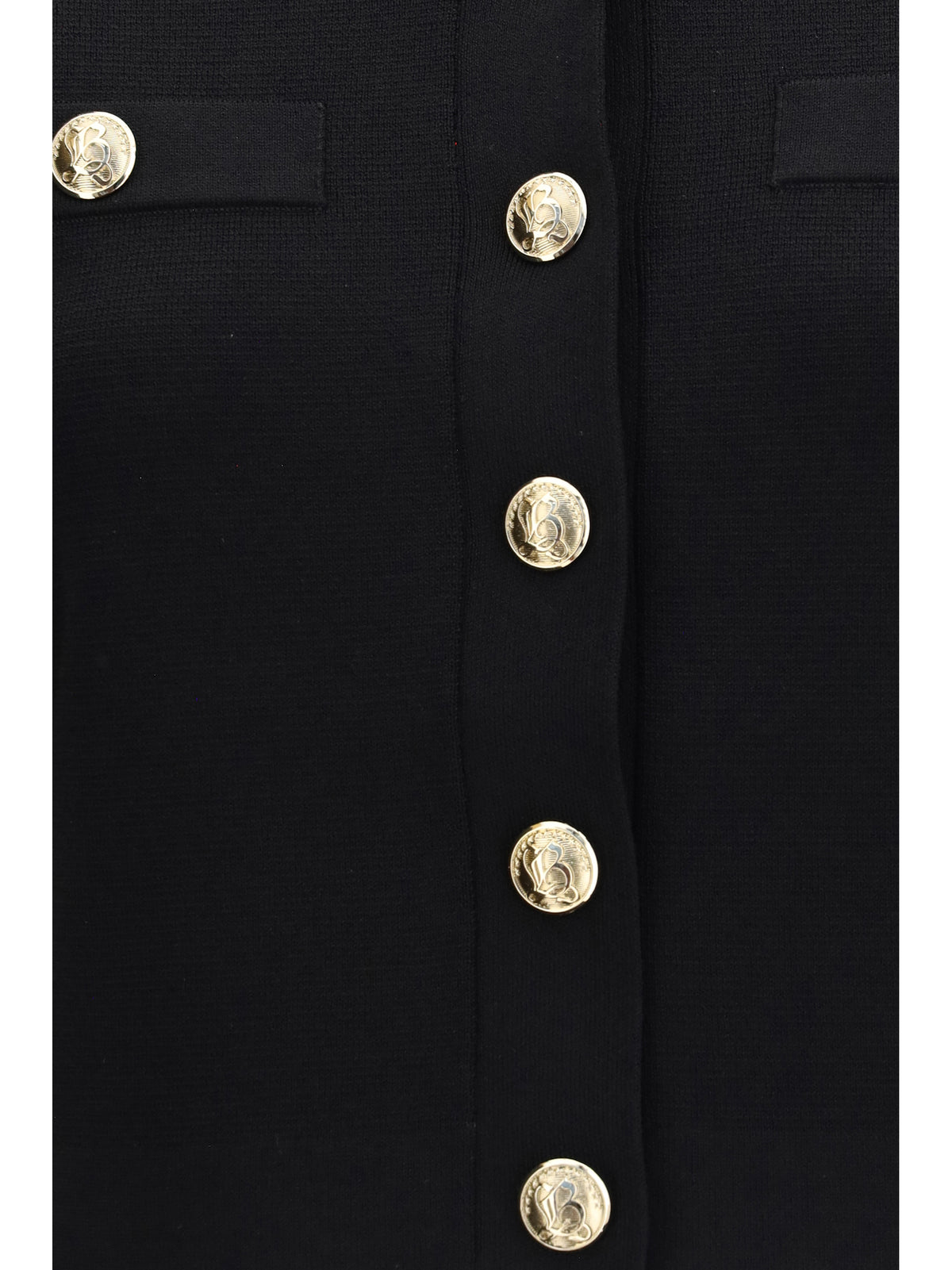 Balmain Women Round-Neck Viscose Cardigan