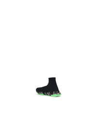 Balenciaga Speed 30 Knit Sneakers Men Black