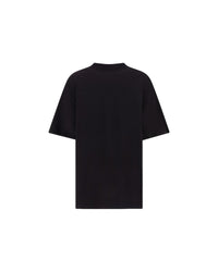 Balenciaga Logo TShirt Embroidered Cotton Women Black Tops