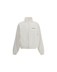 Balenciaga Jacket Long Sleeve Zip Women White Jackets & Coats