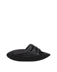 Balmain Quilted Sandals SlipOn Men Black