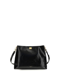 Dolce & Gabbana Women Large Vittoria Leather Shoulder Bag