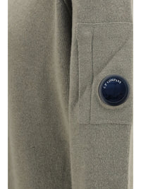 C.P. COMPANY C.P. Company Men Grs Lambswool Crewneck Sweater