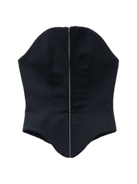 Alexander Mcqueen Women Wool Corset With Zip