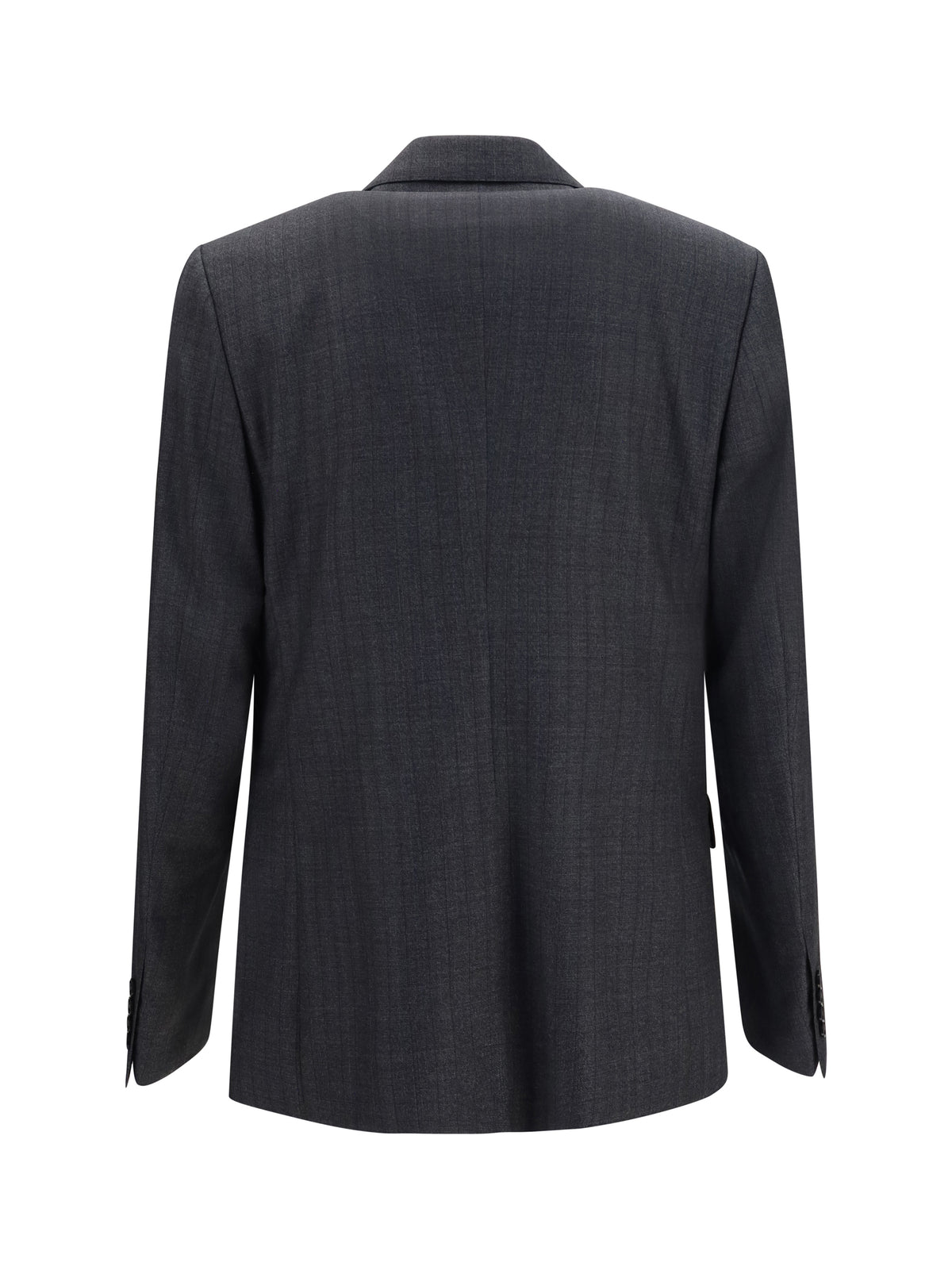 Dolce & Gabbana Men Virgin Wool Single-Breasted Blazer