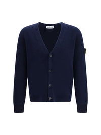 Stone Island Men Alpaca And Wool-Blend V-Neck Cardigan