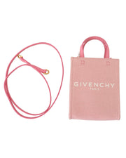 Givenchy Coated Canvas Vertical Mini Shoulder Bag