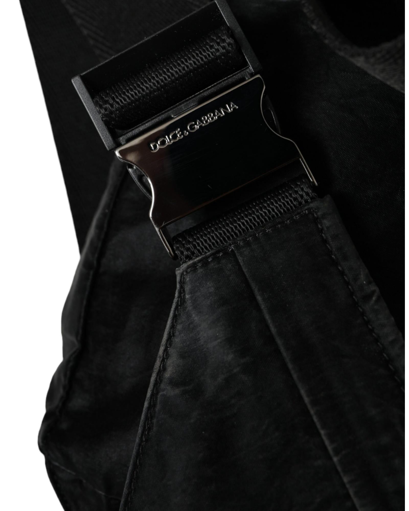 Dolce & Gabbana Nylon Belt Bag Black