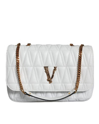 Versace La Medusa Chain Shoulder Bag - White ONE SIZE White