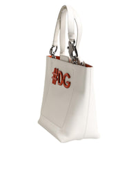 Dolce & Gabbana DG Logo Tote Bag Women White