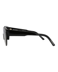 Balenciaga Balenciaga Unisex Shield/Wrap Black Black Grey Fashion Designer Eyewear