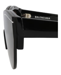 Balenciaga Balenciaga Unisex Shield/Wrap Black Black Grey Fashion Designer Eyewear