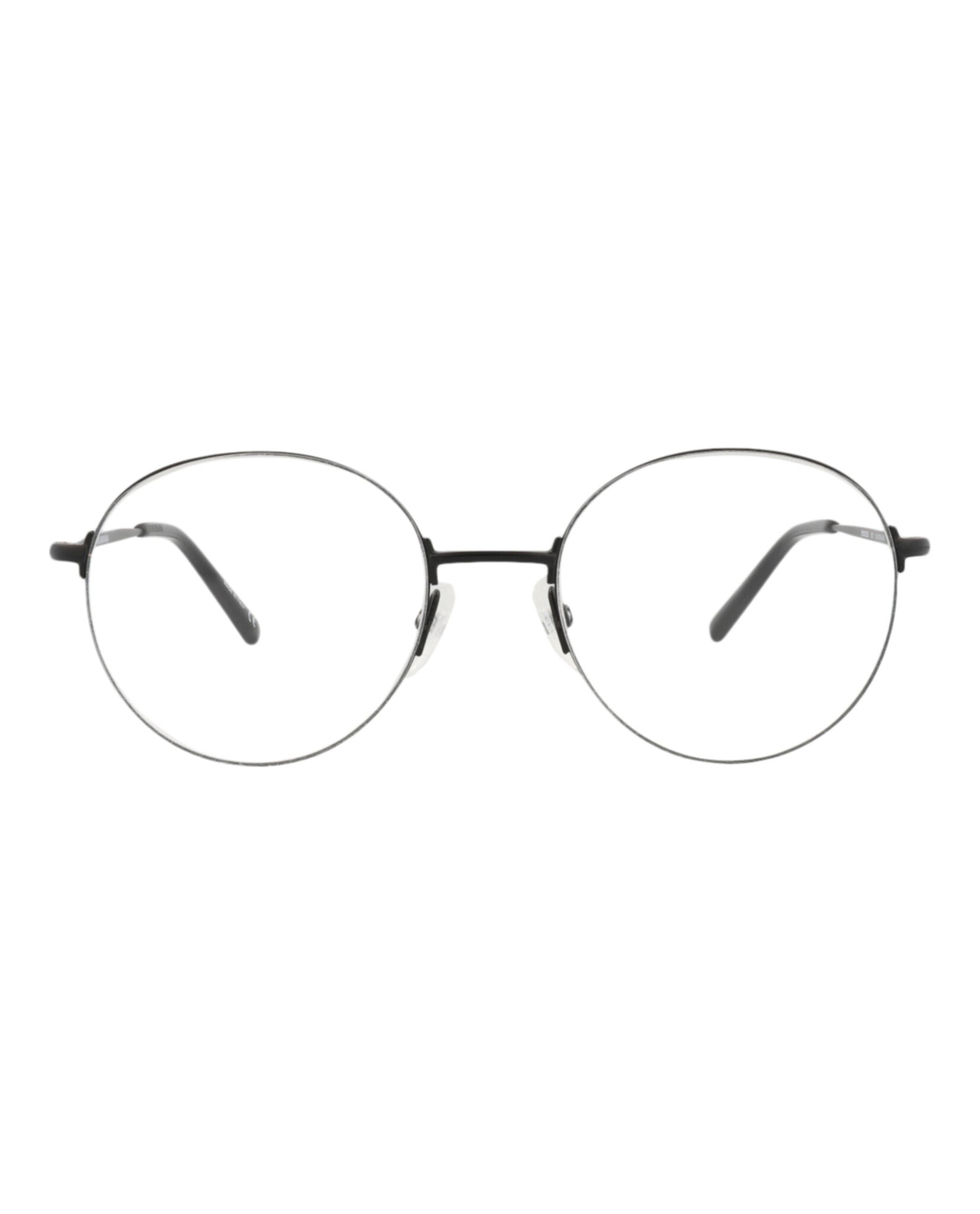Balenciaga Unisex Round/Oval Black Black Transparent Fashion Designer Eyewear