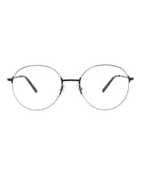 Balenciaga Unisex Round/Oval Black Black Transparent Fashion Designer Eyewear