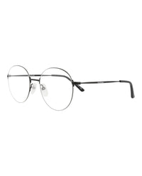 Balenciaga Unisex Round/Oval Black Black Transparent Fashion Designer Eyewear