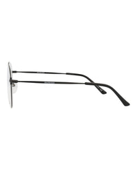 Balenciaga Unisex Round/Oval Black Black Transparent Fashion Designer Eyewear