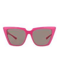 Balenciaga Balenciaga Womens Cat Eye Fuchsia Fuchsia Brown Fashion Designer Eyewear