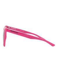 Balenciaga Balenciaga Womens Cat Eye Fuchsia Fuchsia Brown Fashion Designer Eyewear