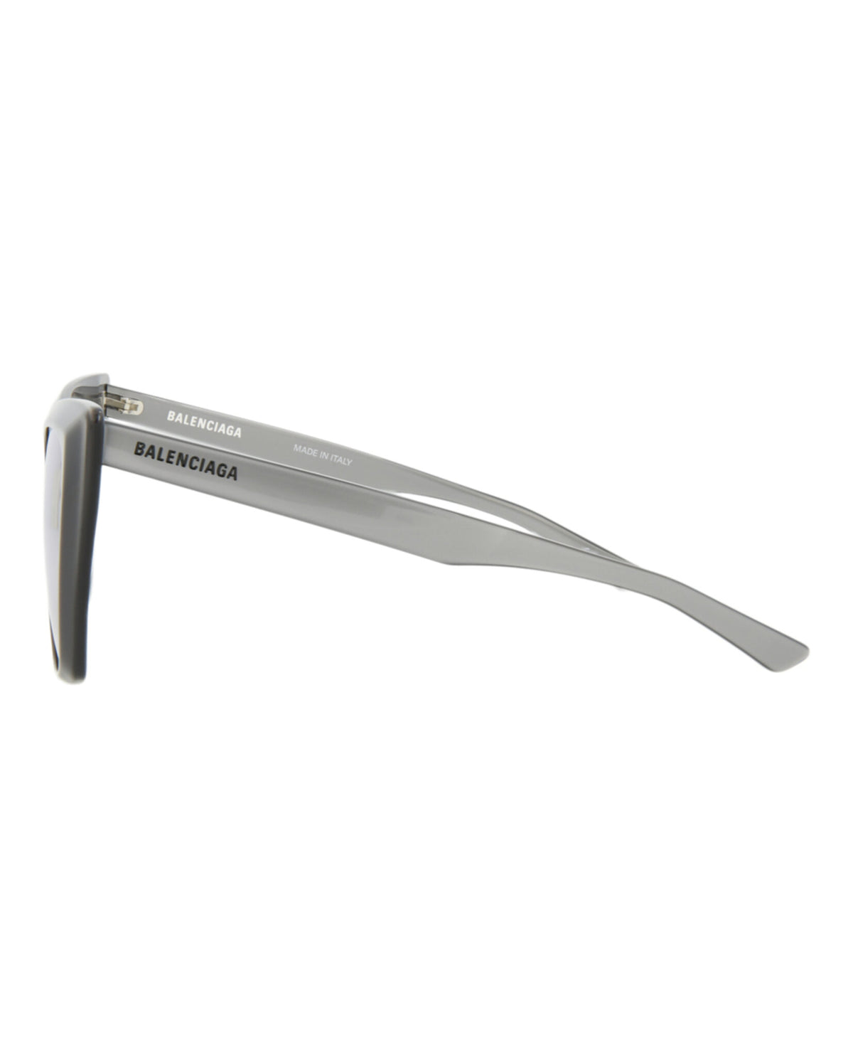 Balenciaga Womens Cat Eye Silver Silver Silver Fashion Designer Eyewear