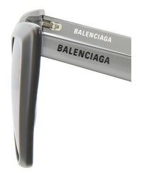 Balenciaga Womens Cat Eye Silver Silver Silver Fashion Designer Eyewear