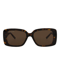 Balenciaga Balenciaga Mens Square/Rectangle Havana Havana Brown Fashion Designer Eyewear