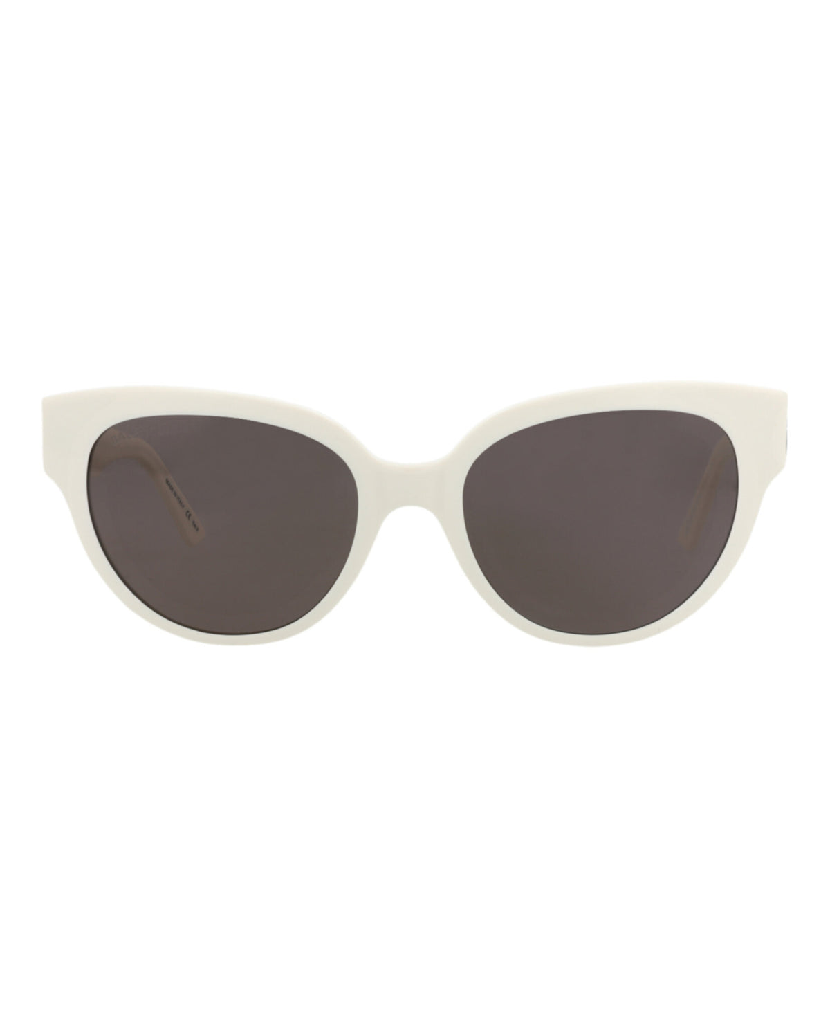 Balenciaga Balenciaga Womens Cat Eye White White Grey Fashion Designer Eyewear