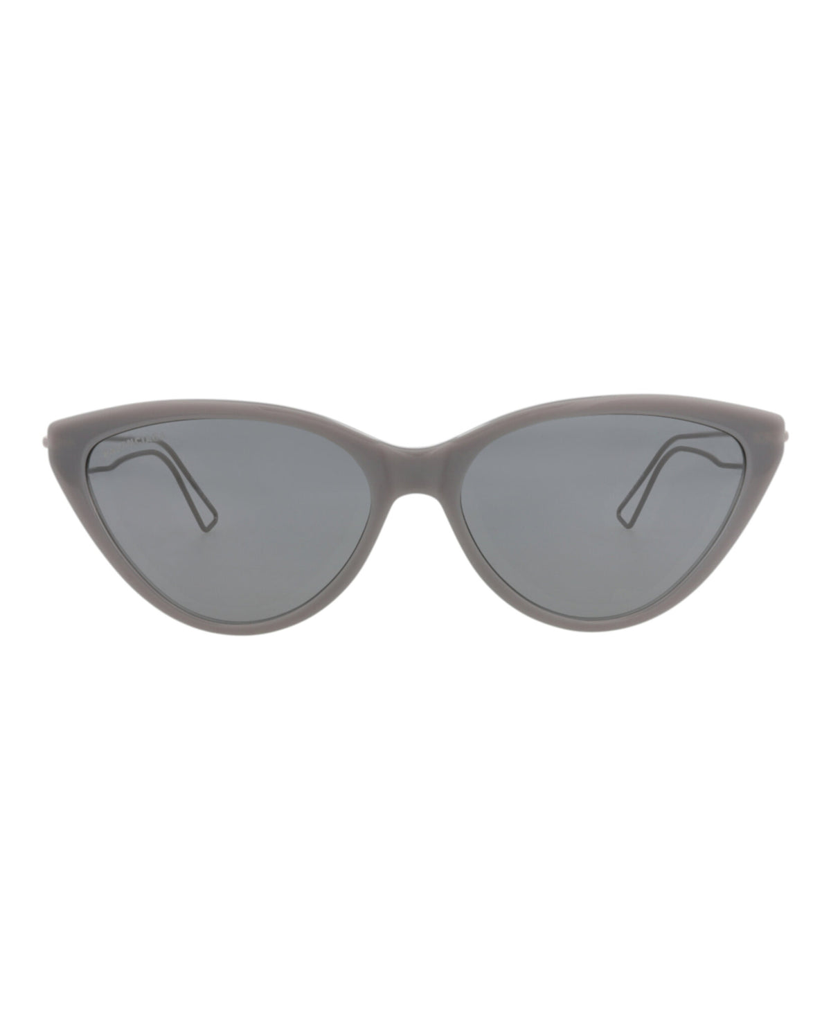 Balenciaga Balenciaga Womens Cat Eye Grey Ruthenium Grey Fashion Designer Eyewear