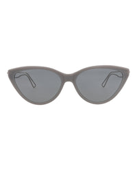 Balenciaga Balenciaga Womens Cat Eye Grey Ruthenium Grey Fashion Designer Eyewear
