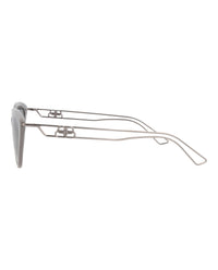 Balenciaga Balenciaga Womens Cat Eye Grey Ruthenium Grey Fashion Designer Eyewear