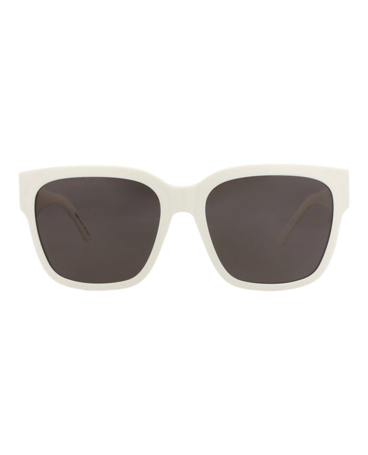 Balenciaga Balenciaga Womens Square/Rectangle White White Grey Fashion Designer Eyewear