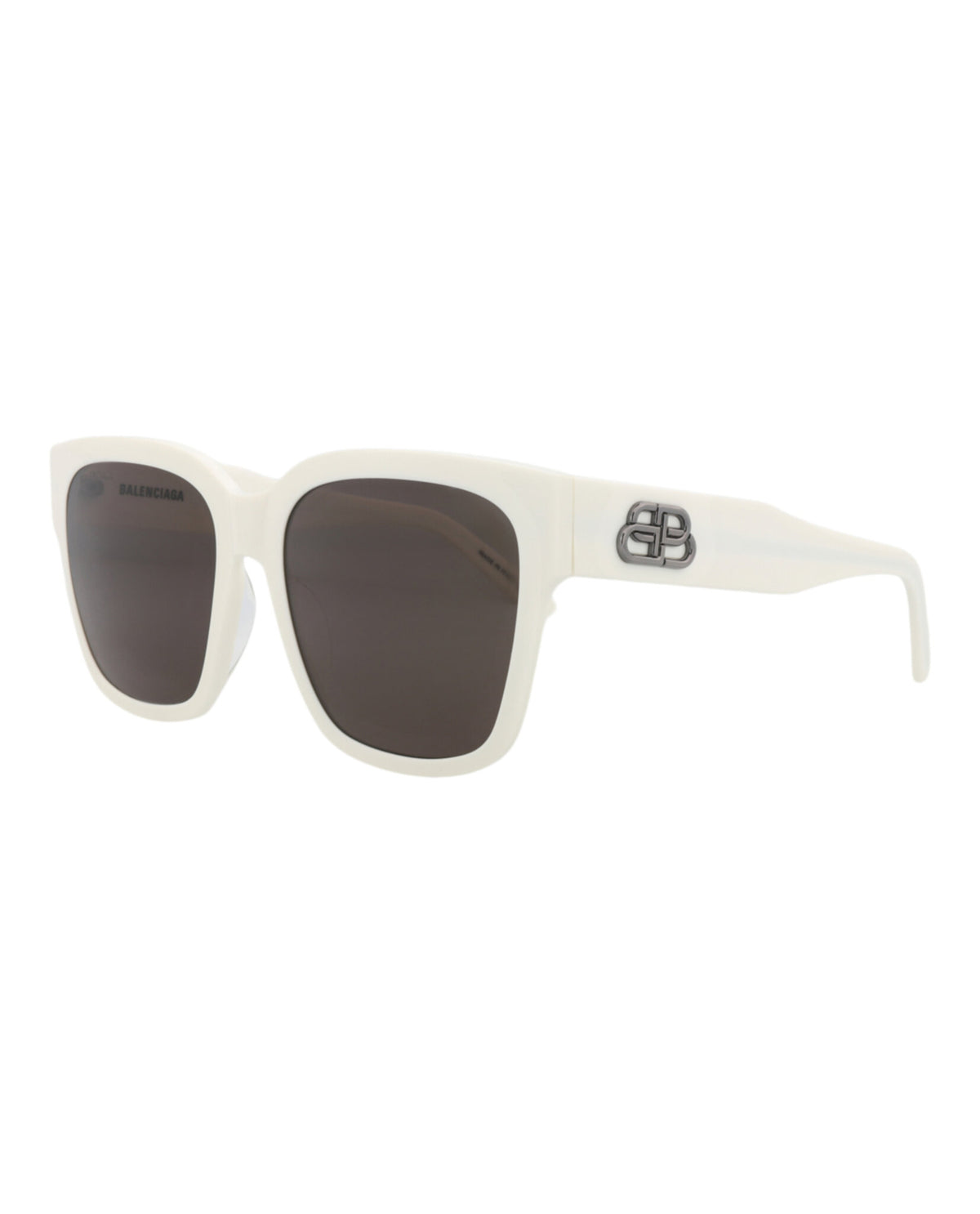 Balenciaga Balenciaga Womens Square/Rectangle White White Grey Fashion Designer Eyewear